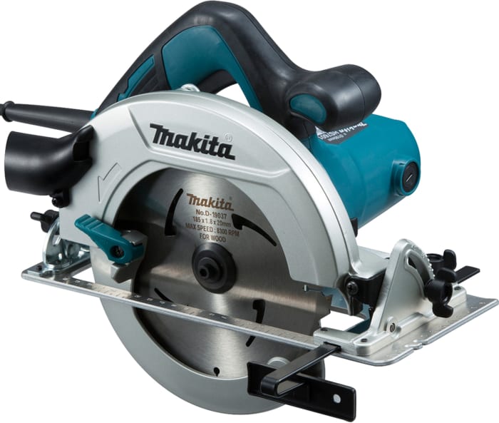 Sierra circular Makita HS7601J , 5200rpm, diám. de hoja 190mm, husillo 30mm, enchufe inglés