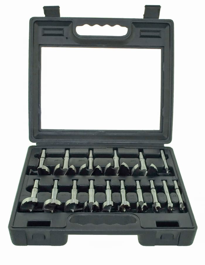 RS PRO 16-Piece Hole Saw Set Set, 2in Max, 1/4in Min, HCS Bits