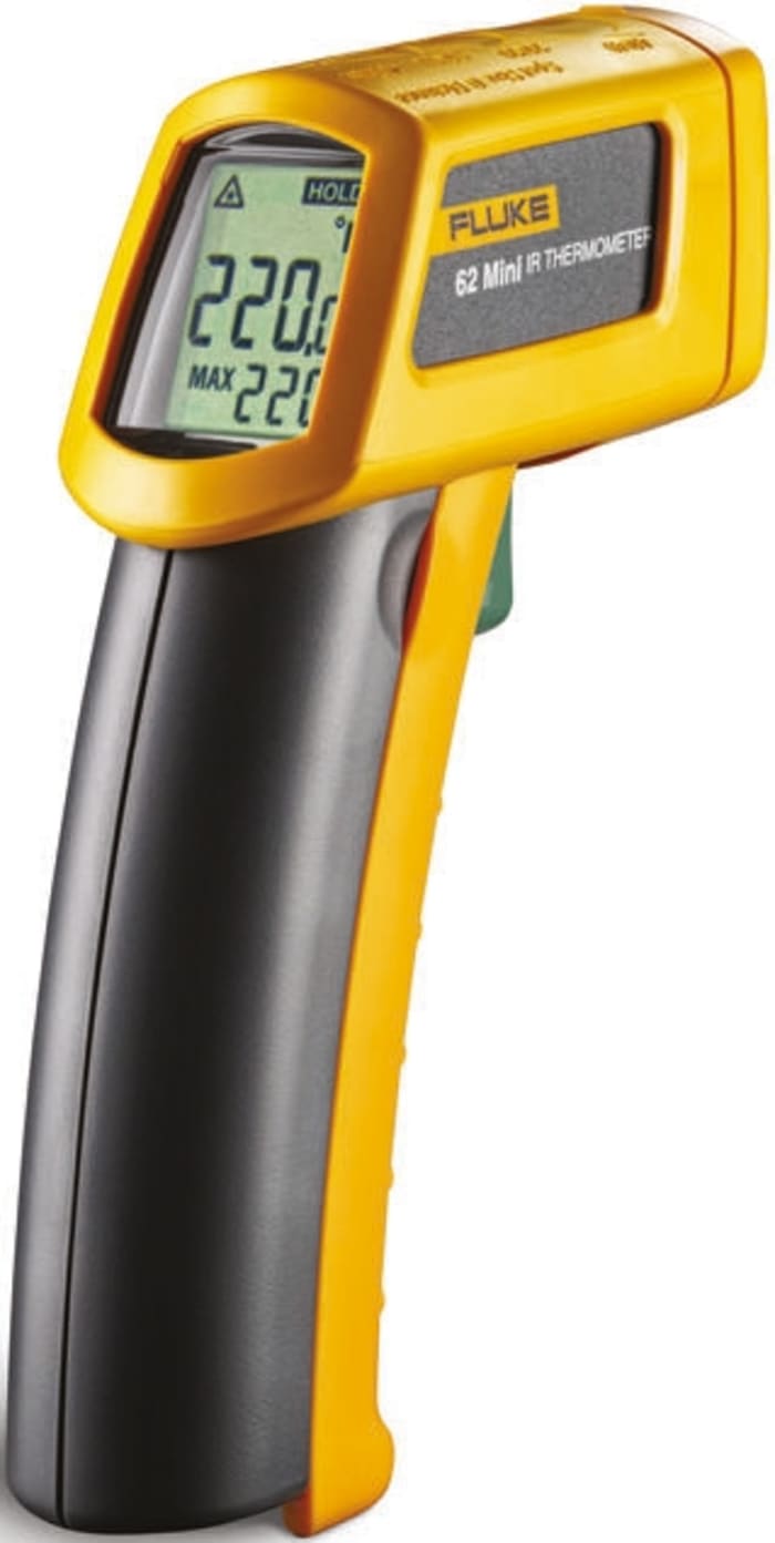 Thermomètre infrarouge 62 Fluke max. +500°C, optique 10:1