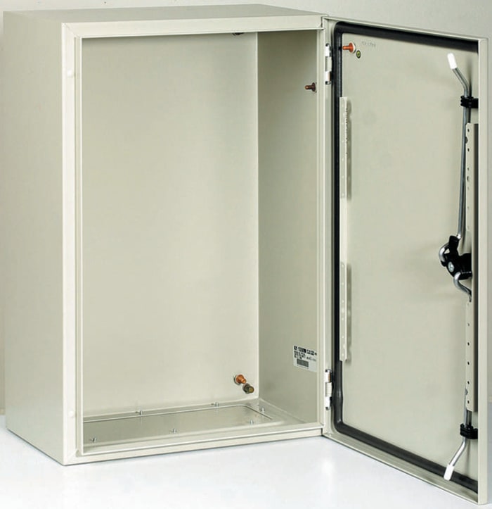 Coffret mural Sarel Spacial 3D ATEX en Acier Gris dim. ext. 600 x 600 x 250mm, IP66