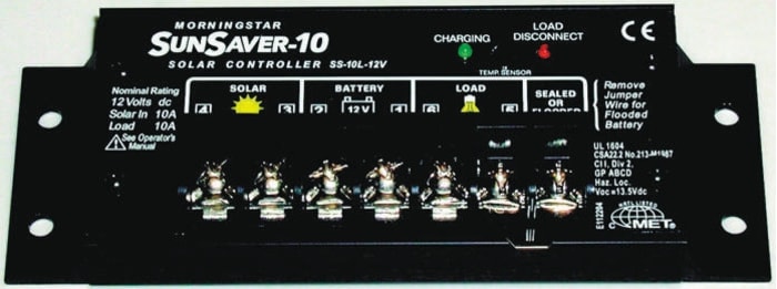 Morningstar 12V dc 10A Solar Charge Controller