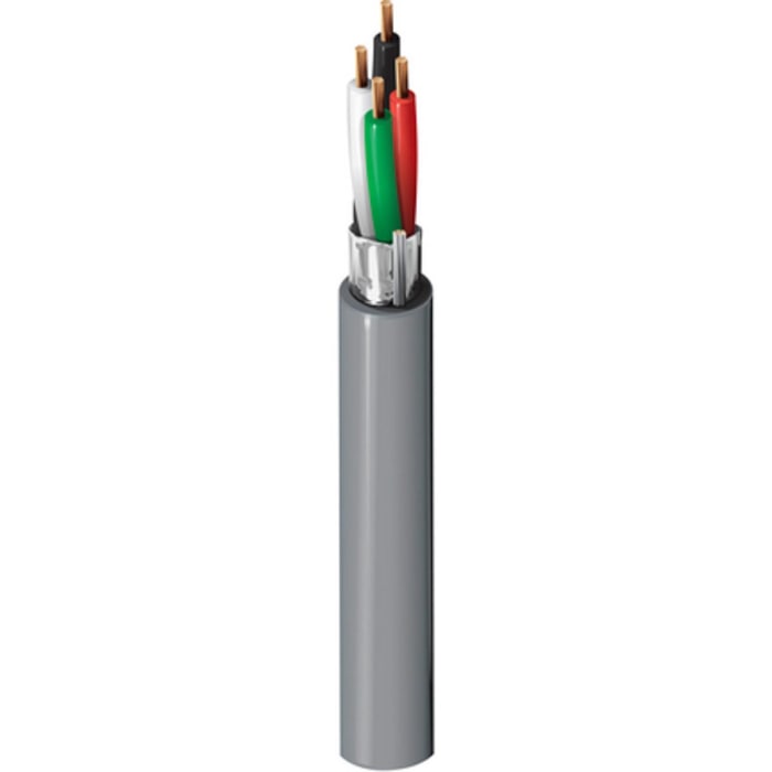 Belden 5302FE Control Cable, 4 Cores, 0.82 mm², Screened, 152m, Grey PVC Sheath, 18 AWG