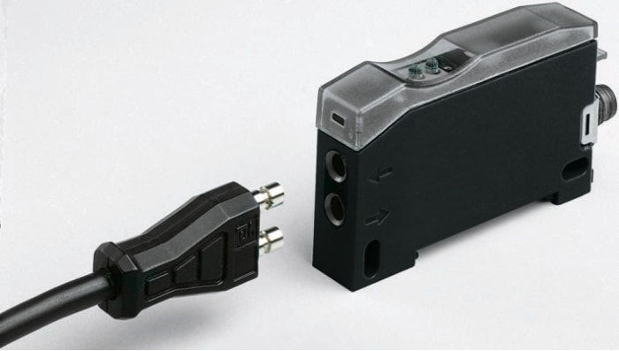 Pepperl & Fuchs Glass Fibre Optic Sensor, NPN Output, IP65, 10 → 30 V dc