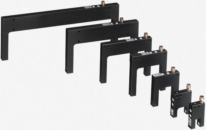 Pepperl + Fuchs Through Beam Photoelectric Sensor, Fork Sensor, 50 mm Detection Range