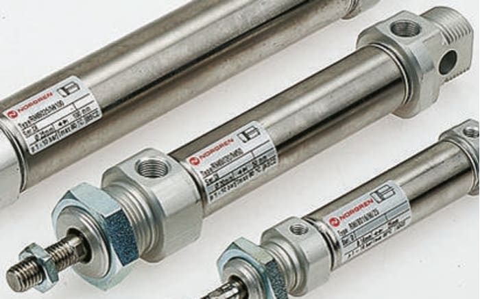 Vérin pneumatique miniature Norgren RM/8000/M Double Action , alésage de 20mm, course de 40mm