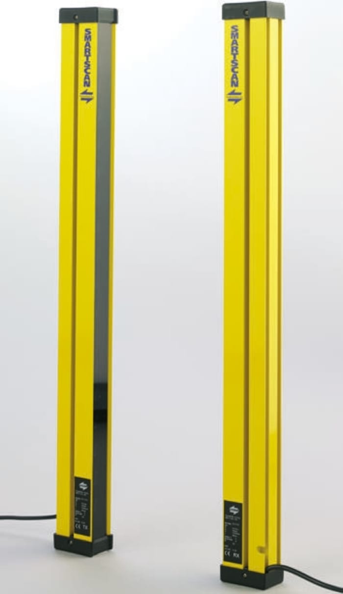 Smartscan 1K3 Series Light Curtain, Sender & Receiver, 48 Beam(s), 30mm Resolution