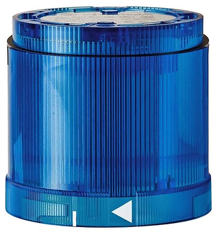 Werma 843 Series Blue Flashing Effect Beacon Unit, 230 V ac, LED Bulb, AC, IP54