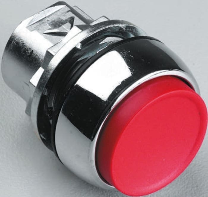 Allen Bradley 800F Series Red Momentary Push Button Head, 22mm Cutout, IP65
