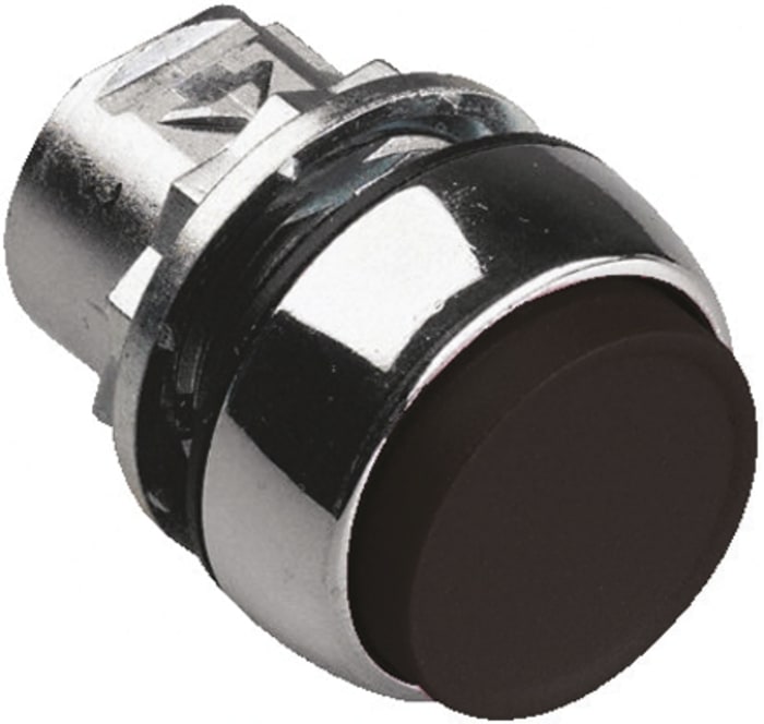 Allen Bradley 800F Series Black Momentary Push Button Head, 22mm Cutout, IP65