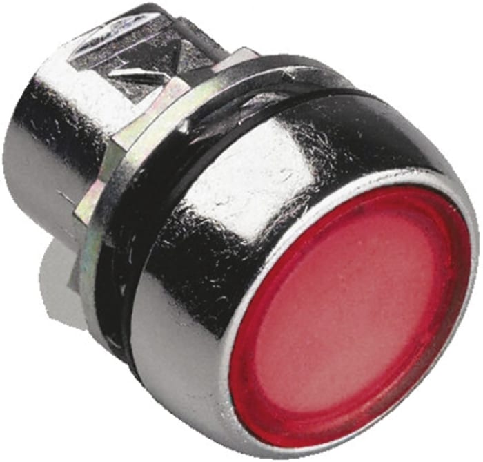 Allen Bradley 800F Series Red Illuminated Momentary Push Button Head, 22mm Cutout, IP65