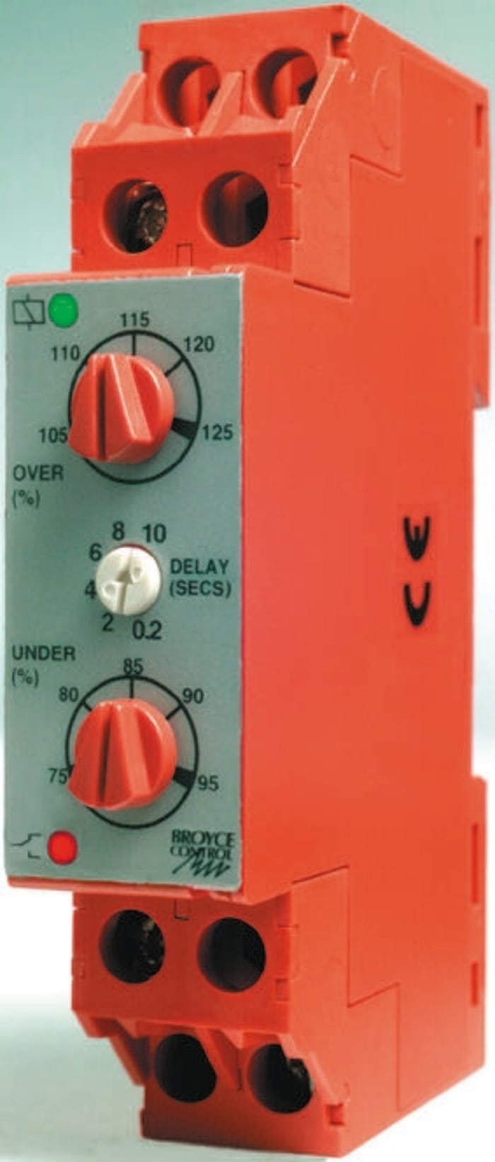 Broyce Control Voltage Monitoring Relay, SPDT