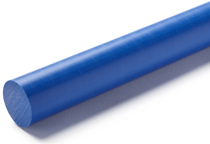 RS PRO Green Acetal Rod, 1.22m x 25mm Diameter