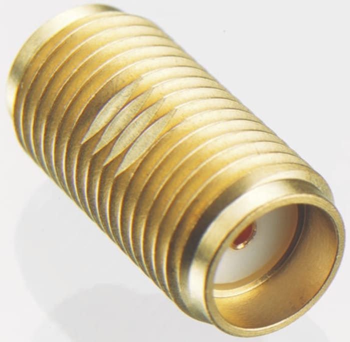 TE Connectivity Straight 50Ω RF Adapter SMA Socket Socket 18GHz