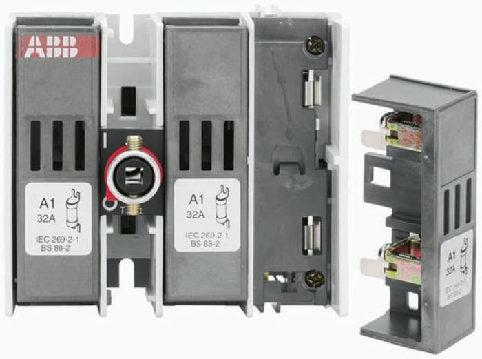 ABB Fuse Switch Disconnector, 3P + N Pole, 20A Max Current, 20A Fuse Current