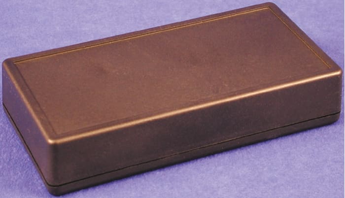 Hammond 1599 Series Black Flame Retardant ABS Handheld Enclosure, IP54, 220 x 110 x 44mm