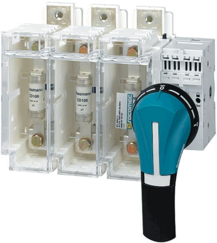 Socomec 315 A 4P Fused Switch Disconnector, B1, B2, B3 Fuse Size