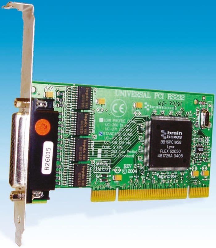 Brainboxes 4 Port PCI RS232 Serial Board