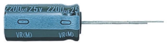 Condensateur électrolytique aluminium Nichicon série PM 330μF, 16V c.c.