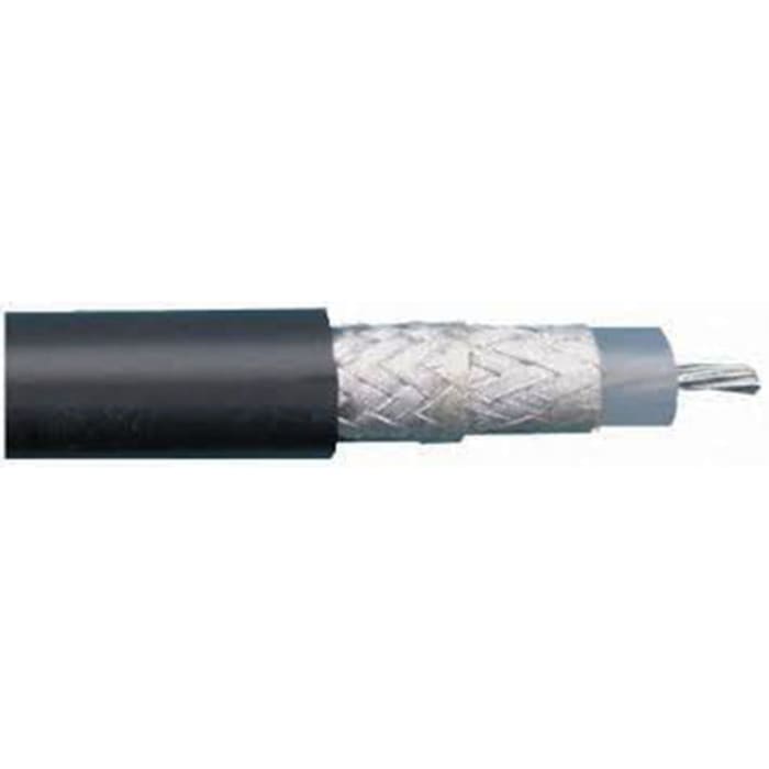 Koaxiální kabel RG214/U, Černá Polyvinylchlorid PVC, vnější průměr: 10.8mm 25m Belden Bez koncovky