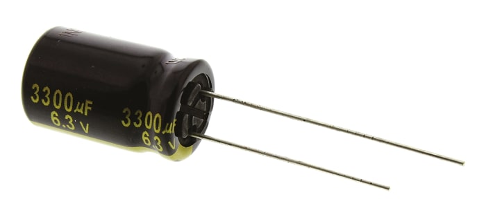 Panasonic EEUFM0J332 Алюминиевый электролитический конденсатор, 3300мкФ