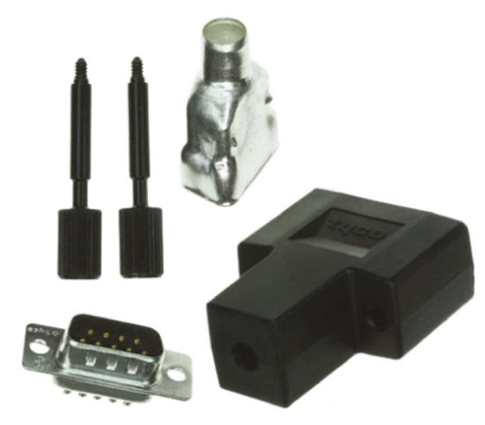AMPLIMITE HD-20 Serisi D-Sub Konnektör Kiti 9 Pinli, Düz