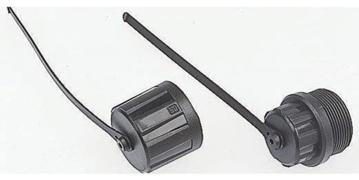 Cable strain relief for IP68 connector