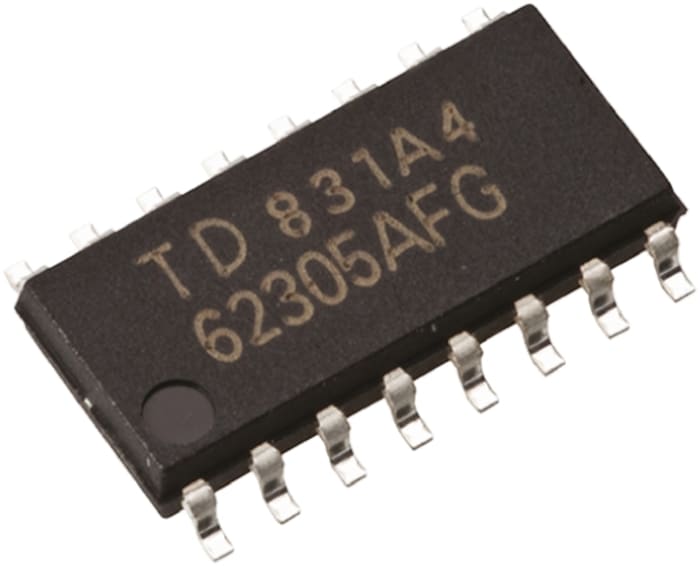 TC74HC157AF(F) Toshiba | Toshiba TC74HC157AF(F) Multiplexer, 4