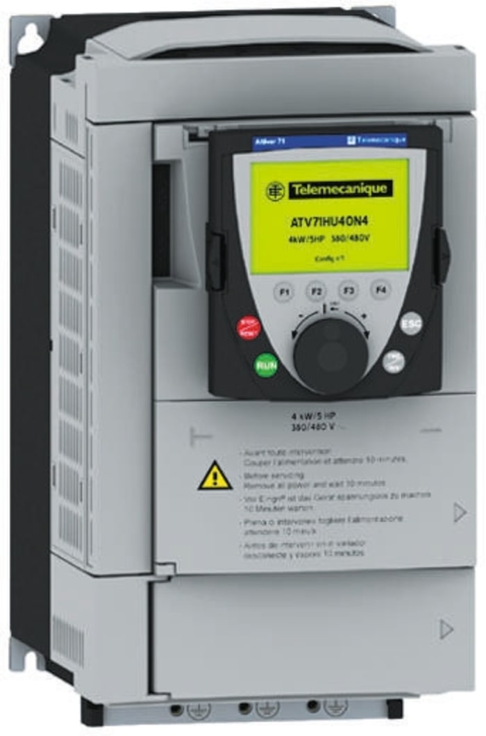 Schneider Electric Inverter Drive, 5.5 kW, 3 Phase, 230 V, ALTIVAR 71 Series