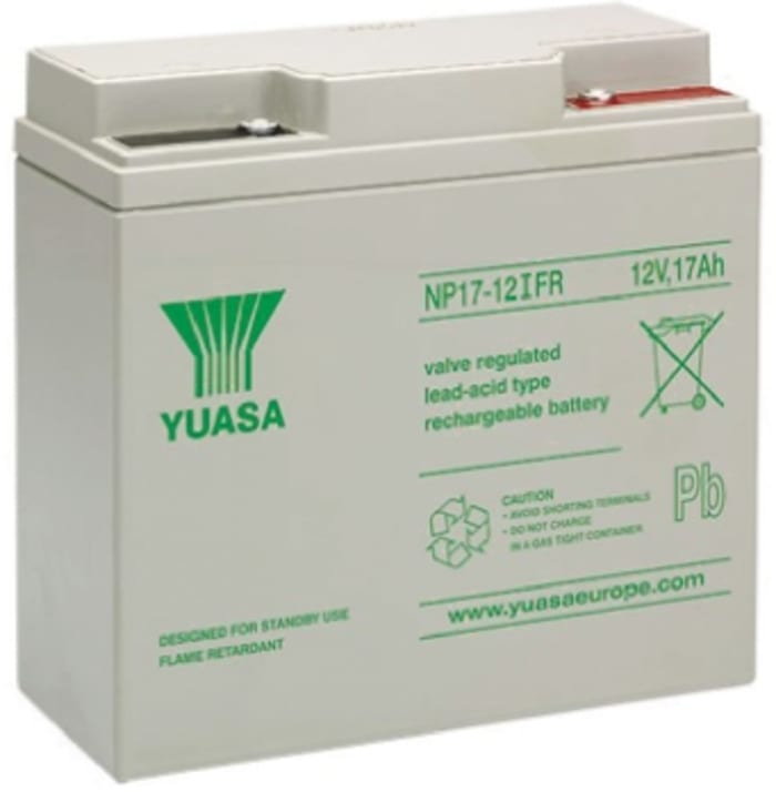 Batterie au plomb étanche Yuasa 12V 17Ah cyclique