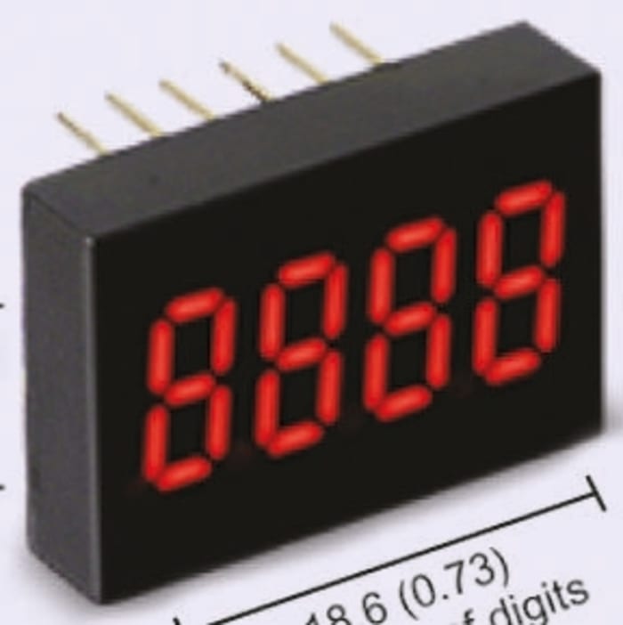 Lascar Counter, 4 Digit, 500kHz, 4 → 9 V dc