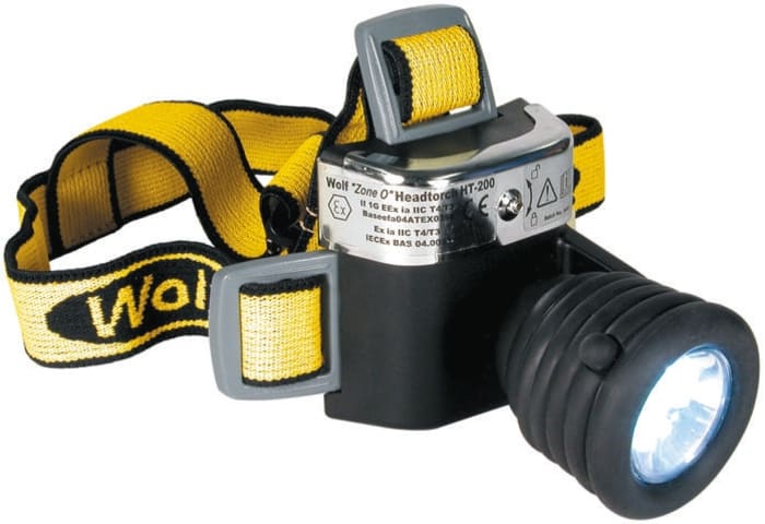 Lampe torche Wolf Safety LED, Noir, 114 lx