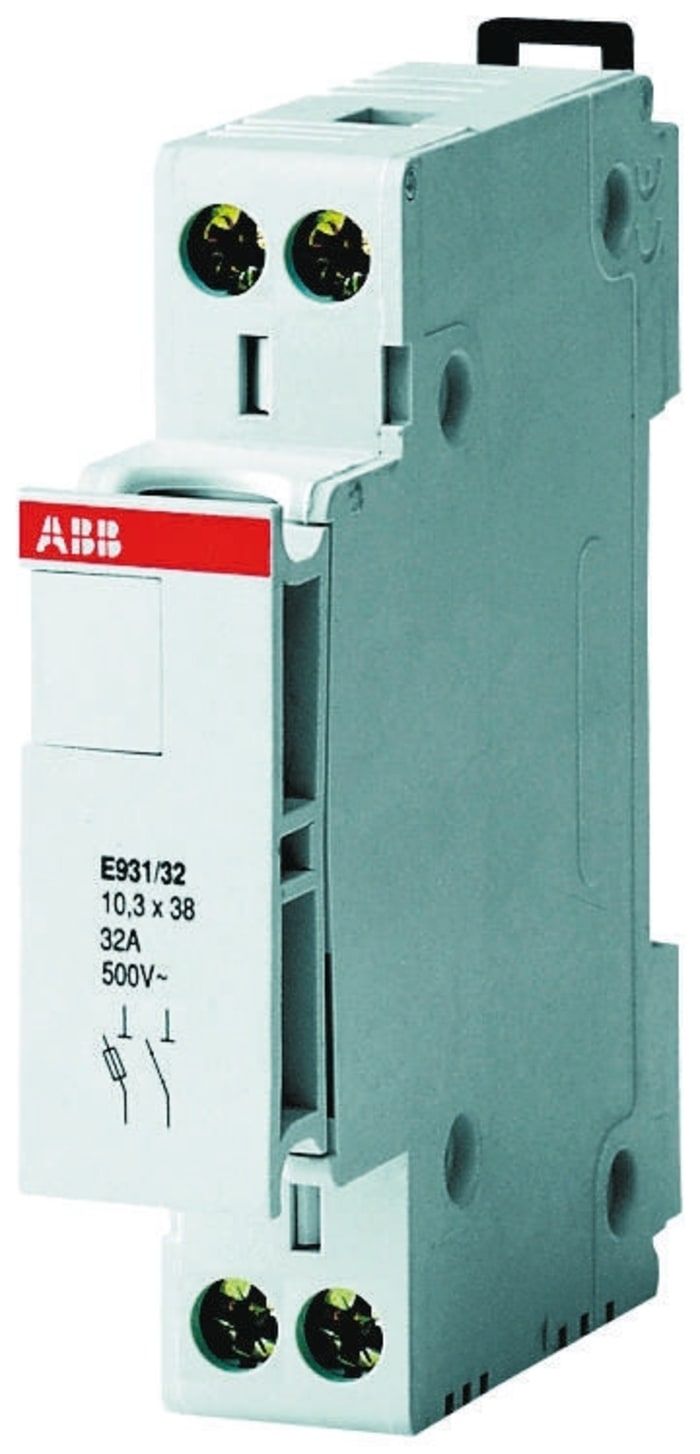 ABB Fuse Holder, For Use With 8.5 x 31.5 mm Fuses