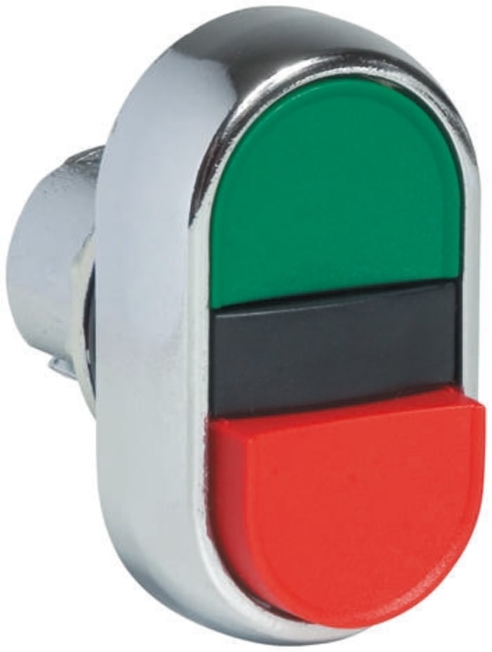 Allen Bradley 800F Series Green, Red Momentary Push Button Head, 22mm Cutout, IP65
