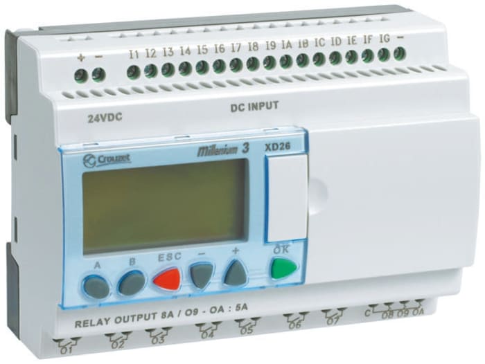 M3 controller, 26 I/O relay O/P 240Vac