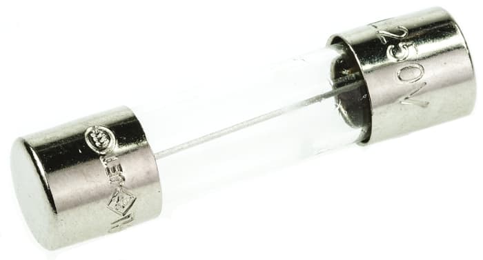 Eaton 6.3 A T Glass Cartridge Fuse, 5 x 20 mm