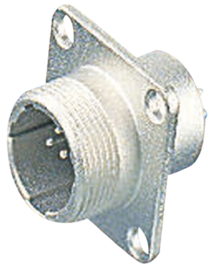 Hirose Circular Connector, 7 Contacts, Panel Mount, M22 Connector, Socket, Male, JR Series