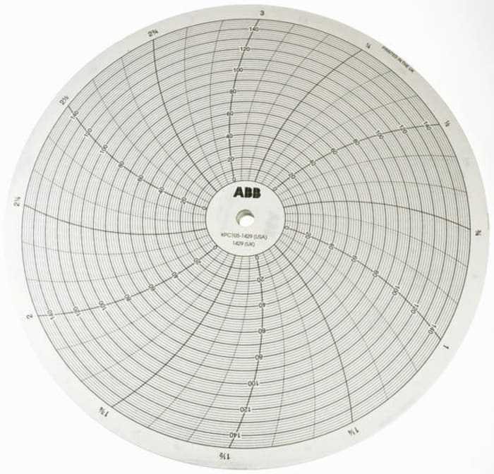 433 Paper for use with ABB Rotary Chart Recorder