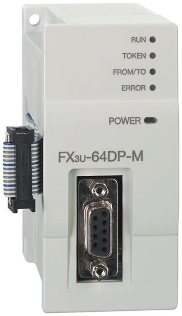 Mitsubishi Electric FX3U Series Series PLC I/O Module for Use with FX3U Series