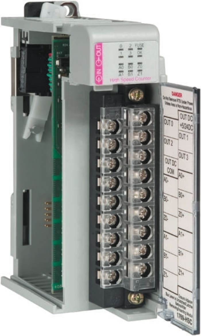 Allen Bradley Counter PLC Expansion Module For Use With MicroLogix 1500 Series - 2 Input, 4 Output, Digital Input Type