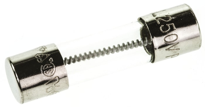 Fusible de cartucho de cristal Littelfuse, serie 213, 250V ac, 3.15A, 5 x 20mm, acción retardada