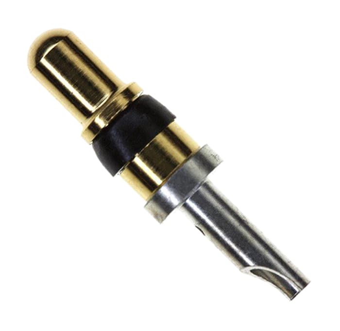 Amphenol ICC, DW Series, Male Solder D-Sub Connector Power Contact, Gold over Nickel Power, 16 AWG