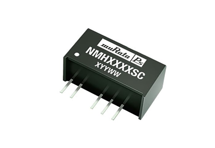 DC-DC převodník 2W, výstup: ±15V dc ±67mA 1kV dc, Vin 10,8 → 13,2 V DC