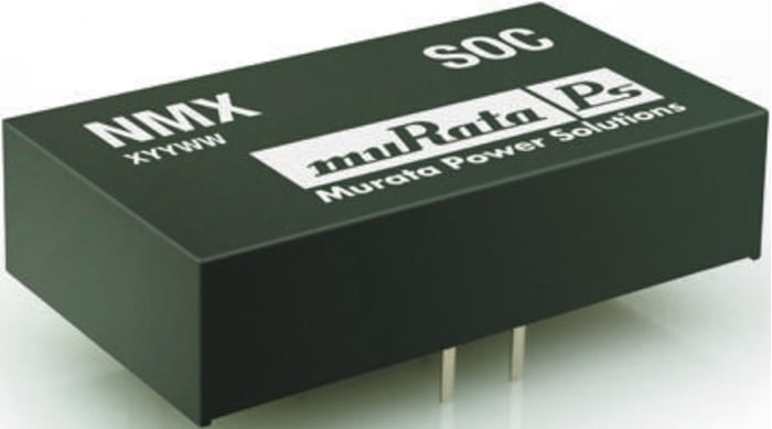 Convertisseur CC-CC isolé Murata Power Solutions, NMXSO, Montage traversant, 6W, 2 sorties, ±15V c.c., ±200mA