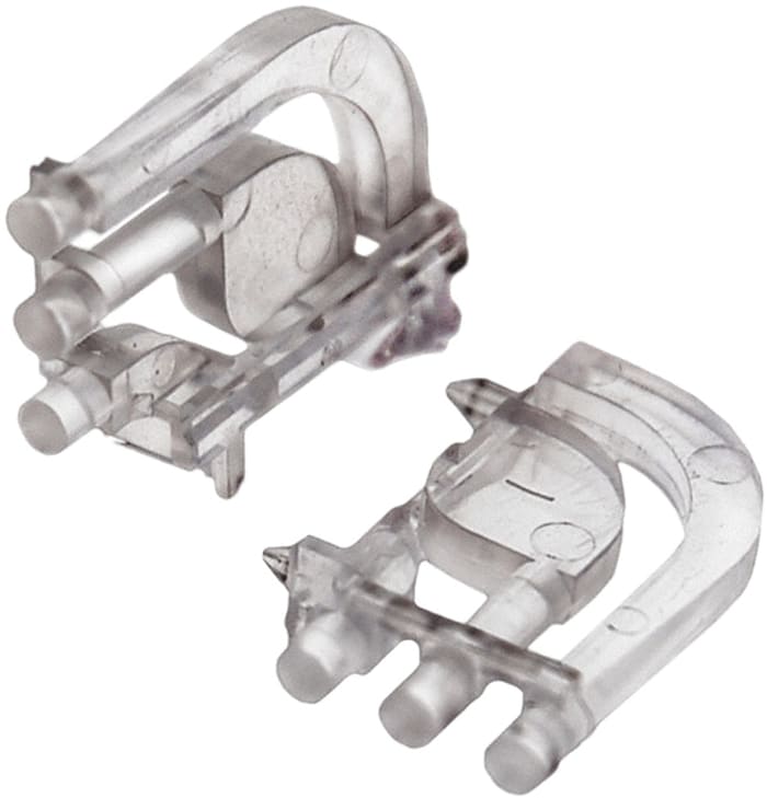 Guía de luz LED Rígido Dialight Optopipe Ángulo de 90° de 3, long. 22.9 mm Montaje en PCB, Transparente 3 x 3 mm