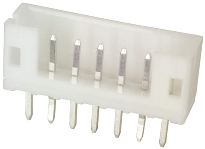 JST PH Series Straight Through Hole PCB Header, 7 Contact(s), 2mm Pitch, 1 Row(s)