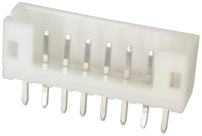 Conector macho para PCB JST serie PH de 8 vías, 1 fila, paso 2mm, para soldar, Montaje en orificio pasante