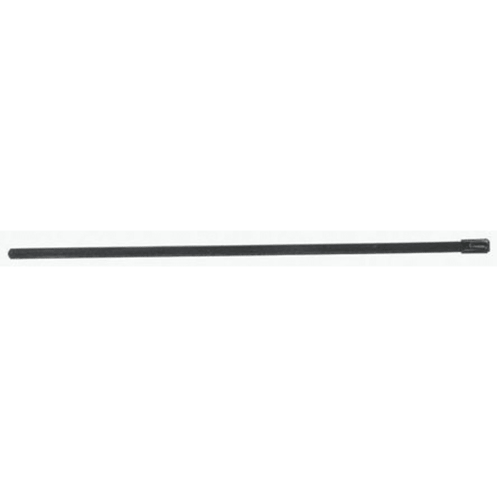 RS PRO Cable Tie, Roller Ball, 520mm x 4.6 mm, Metallic Polyester Coated Stainless Steel, Pk-100