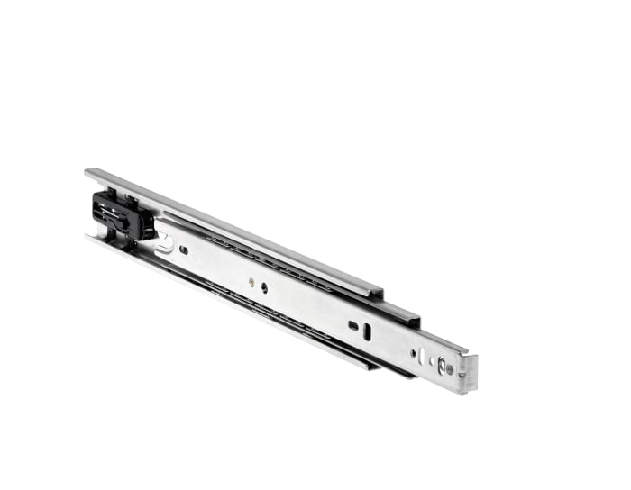 Rail pour rack Accuride DZ3832 en Acier Zingué, longueur 600mm, largeur 12.7mm, charge 50kg