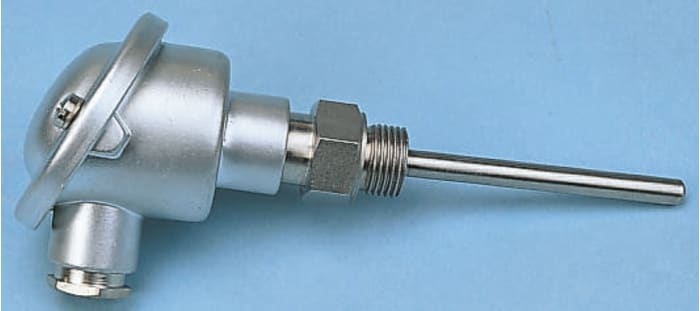 RS PRO PT100 RTD Sensor, 8mm Dia, 500mm Long, 3 Wire, Probe, Classe B +250°C Max