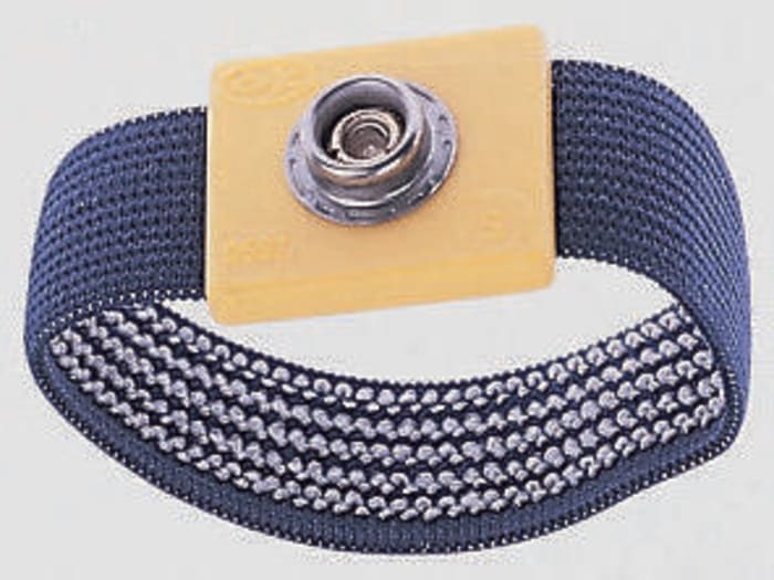 Bracelet de mise à la terre PSDE, Tissu, Droit